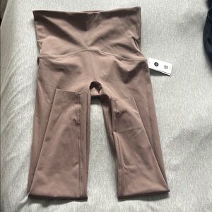 SPANX Taupe High-Rise Leggings